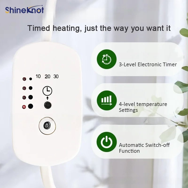 SHINEKNOT Lâmpada Infravermelha LED Ajustável Bivolt - Imagem 4