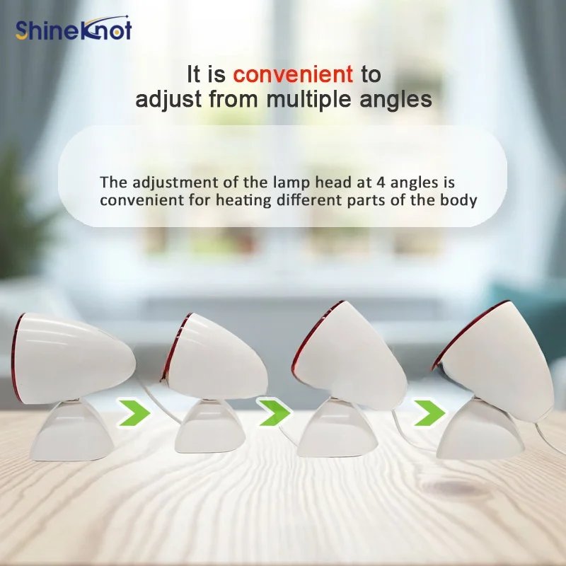 SHINEKNOT Lâmpada Infravermelha LED Ajustável Bivolt - Imagem 3