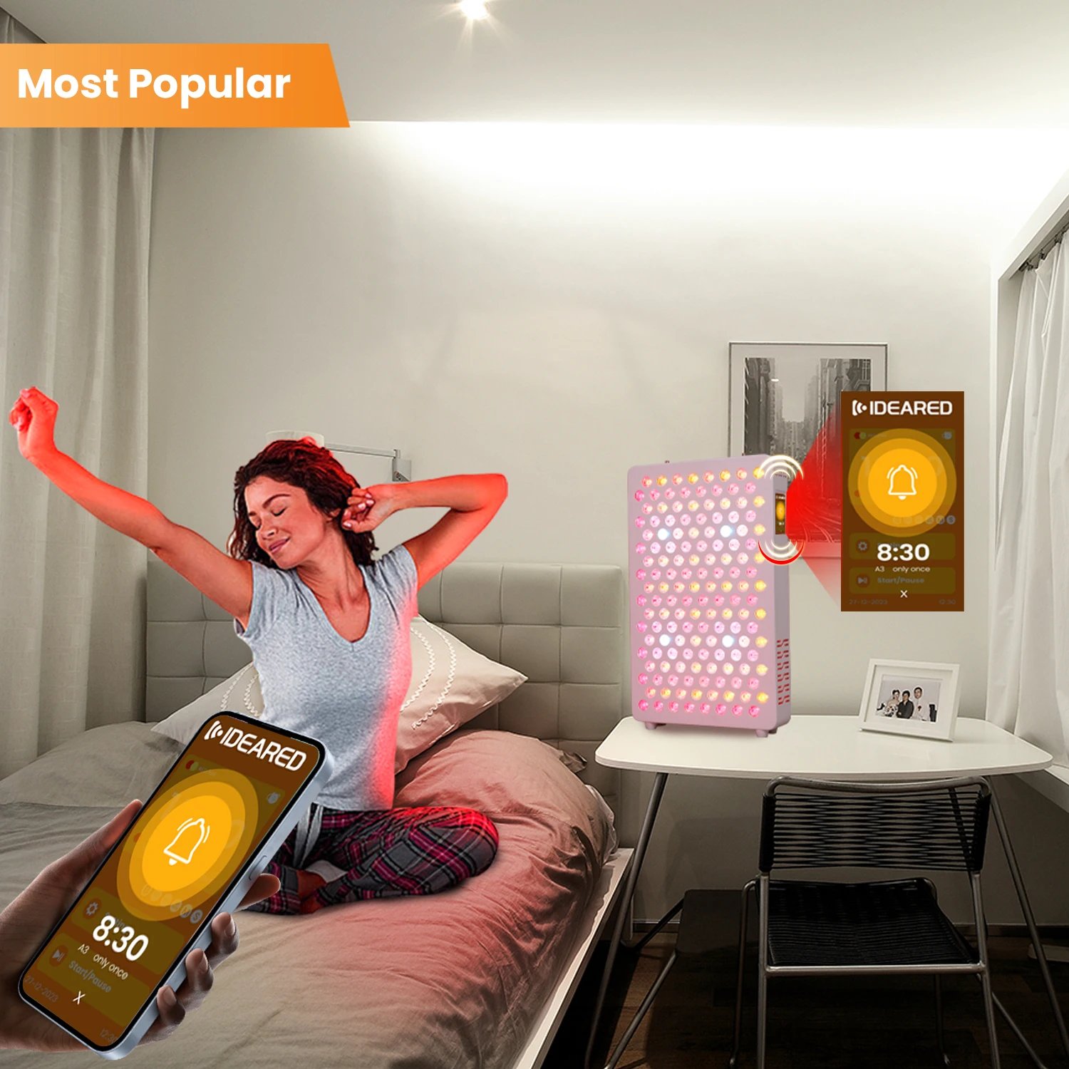 Ideatherapy RLPRO200MAX Painel LED Infravermelho Próximo - Imagem 5