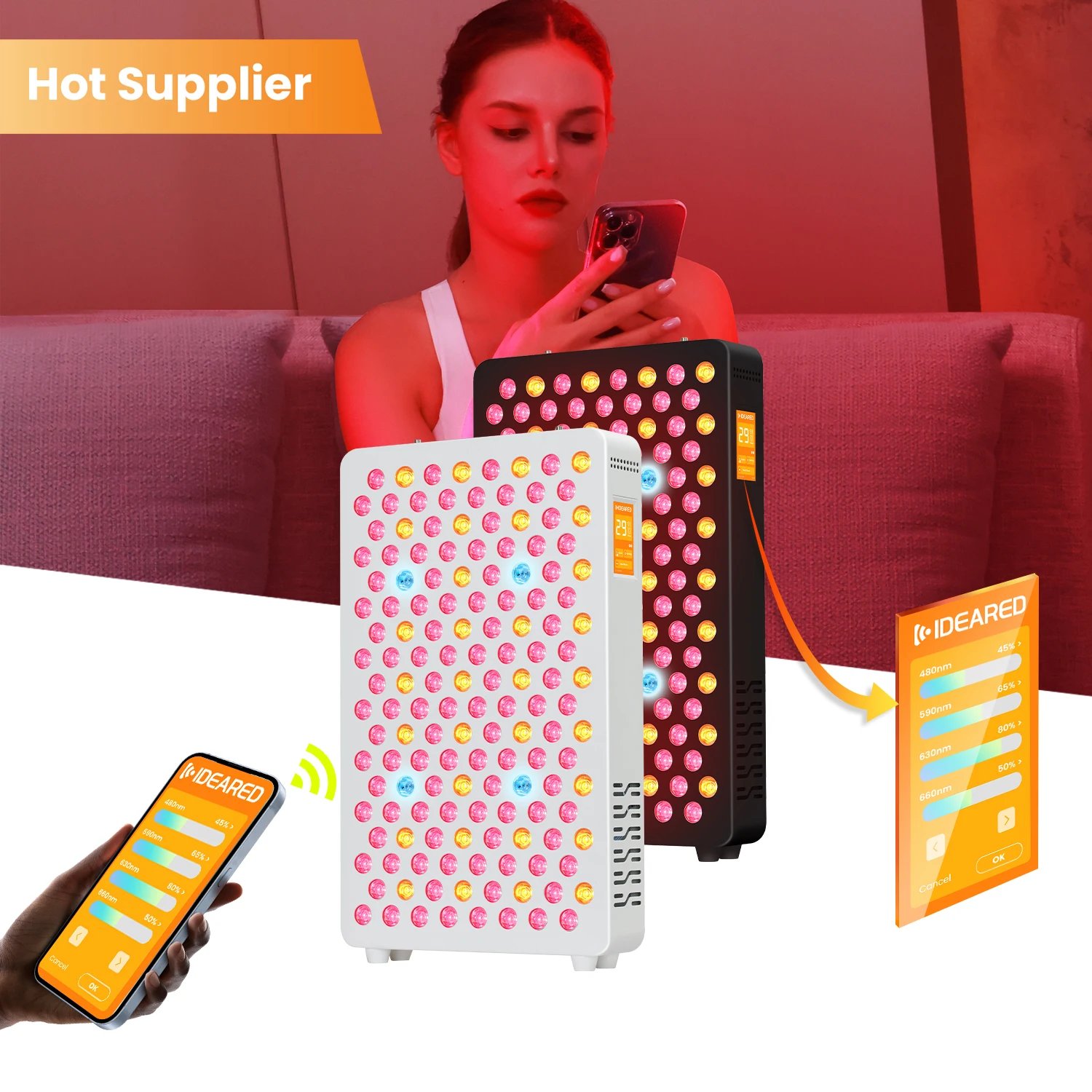 Ideatherapy RLPRO200MAX Painel LED Infravermelho Próximo - Imagem 6
