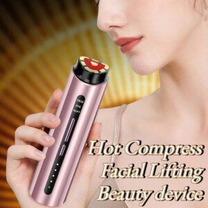aparelho facial vibratório luz vermelha
