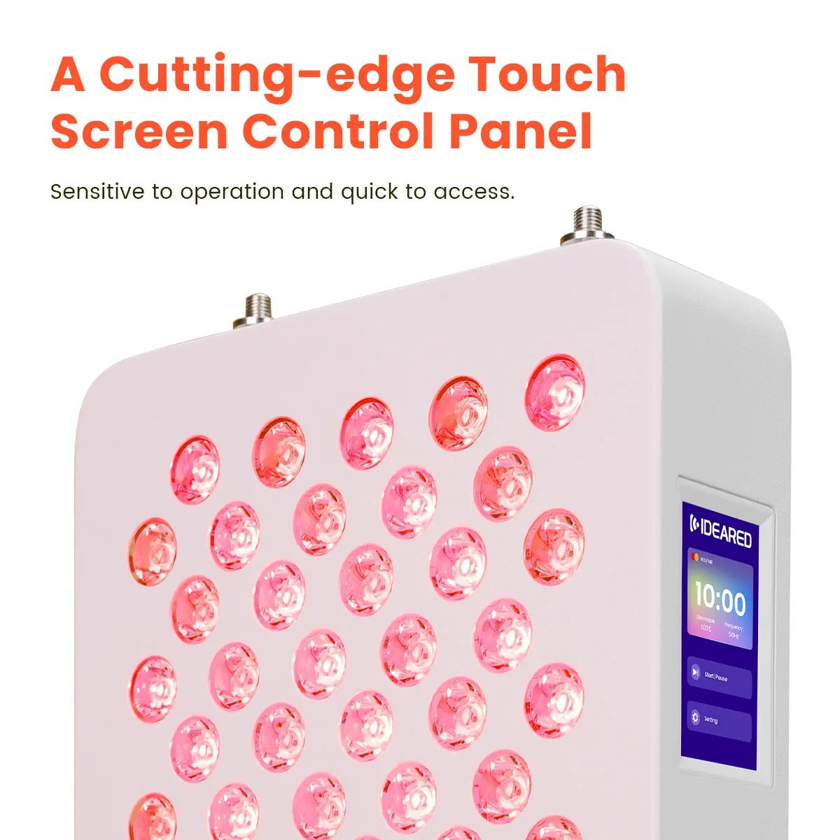 IDEATHERAPY Painel RL120 TOUCH SCREEN Luz Vermelha e Infravermelha - Imagem 3