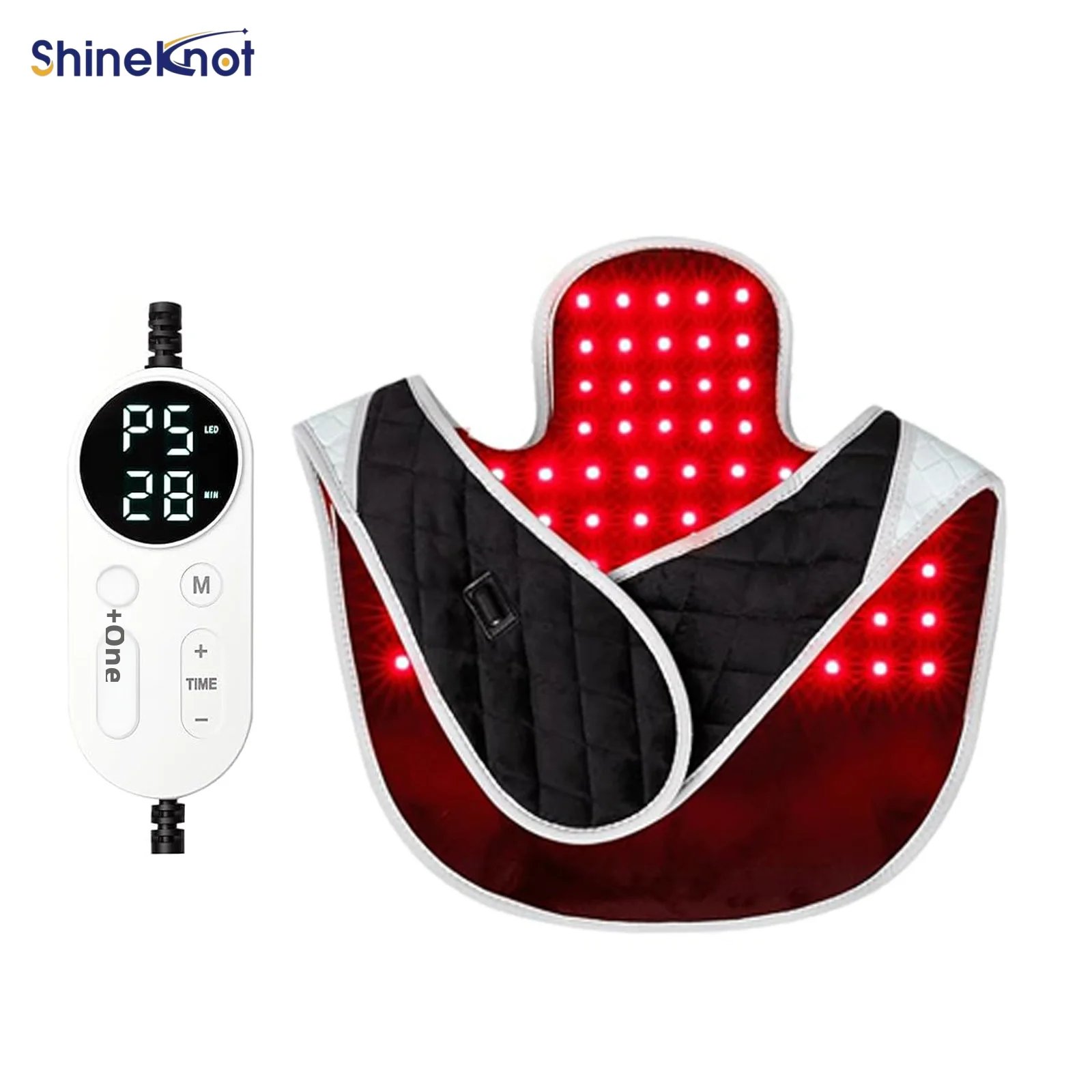 SHINEKNOT Lâmpada de Infravermelho Ombro Pescoço 104 LEDs - Imagem 5