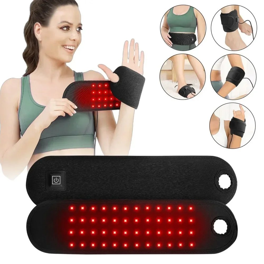 ZONGKUNG Cinto LED Luz Vermelha Pulso Punho Tornozelo - Imagem 2