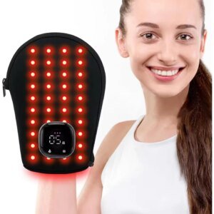 luva de luz led infravermelha para mãos