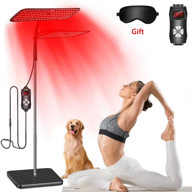 Vilnason Lâmpada LED 660nm 850nm Timer - Imagem 3