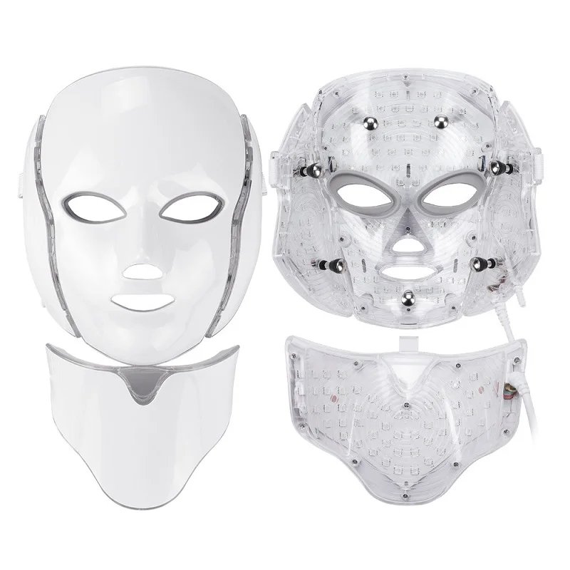 VamsLuna Máscara Facial LED 7 Cores Rejuvenescimento - Imagem 4