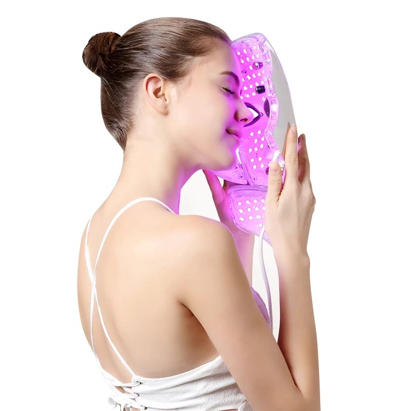 Raiuleko Máscara Facial LED 7 Cores 192 Luzes - Imagem 4