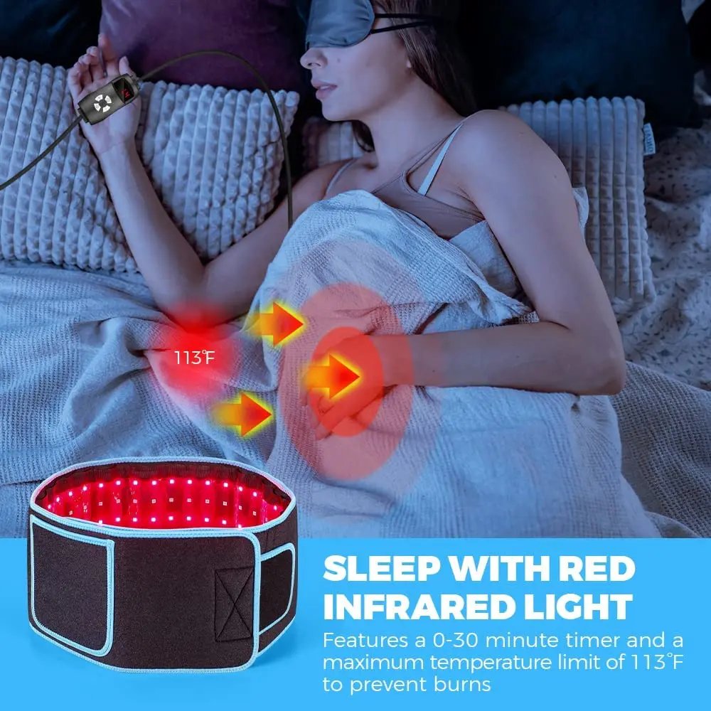iHealred Cinto Luz Vermelha e Infravermelha 660nm 850nm - Imagem 6