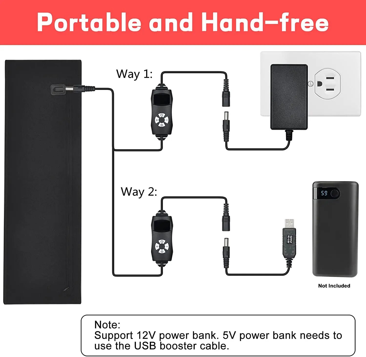 iHealred Cinto Luz Vermelha e Infravermelha 660nm 850nm - Imagem 4