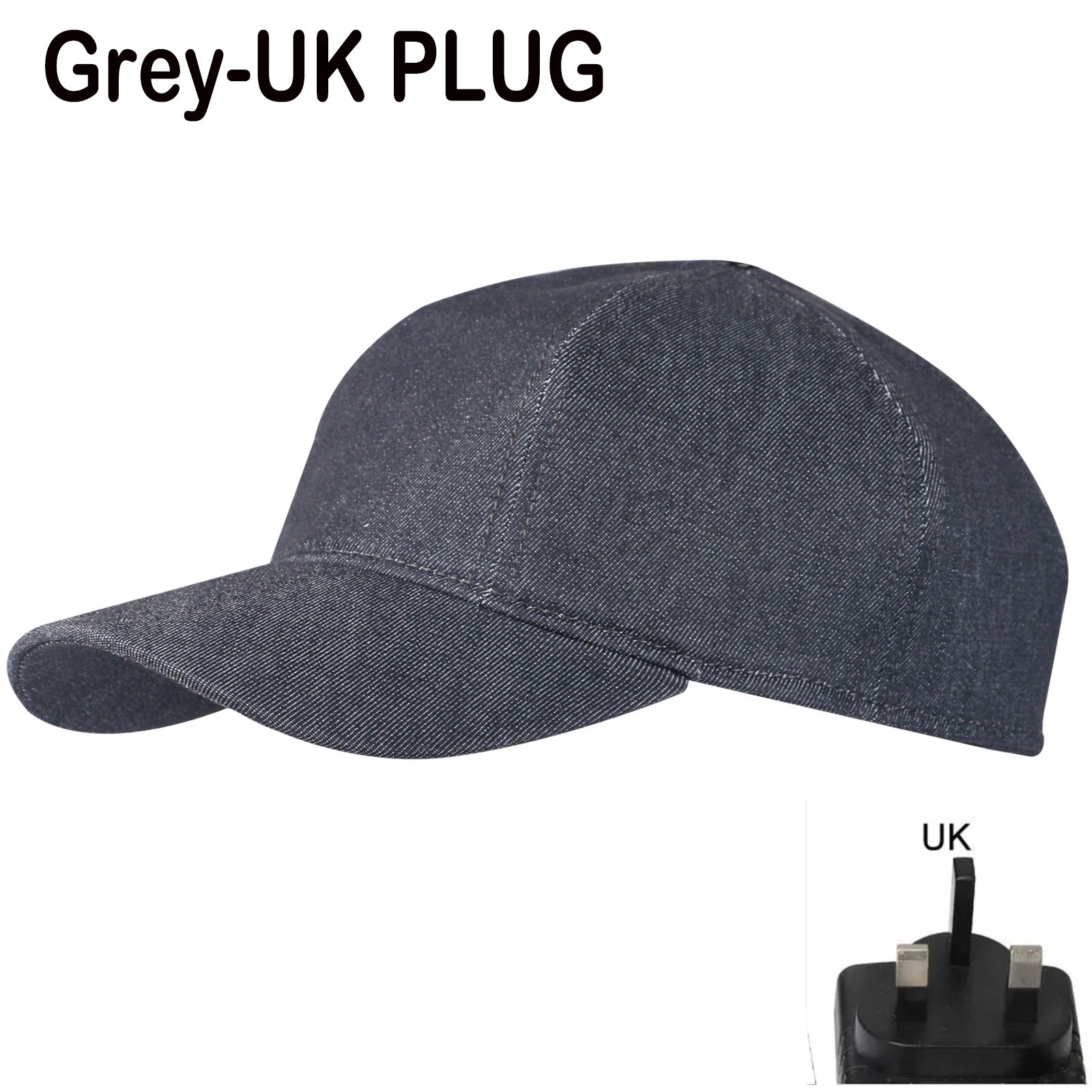 GREY-UK PLUG