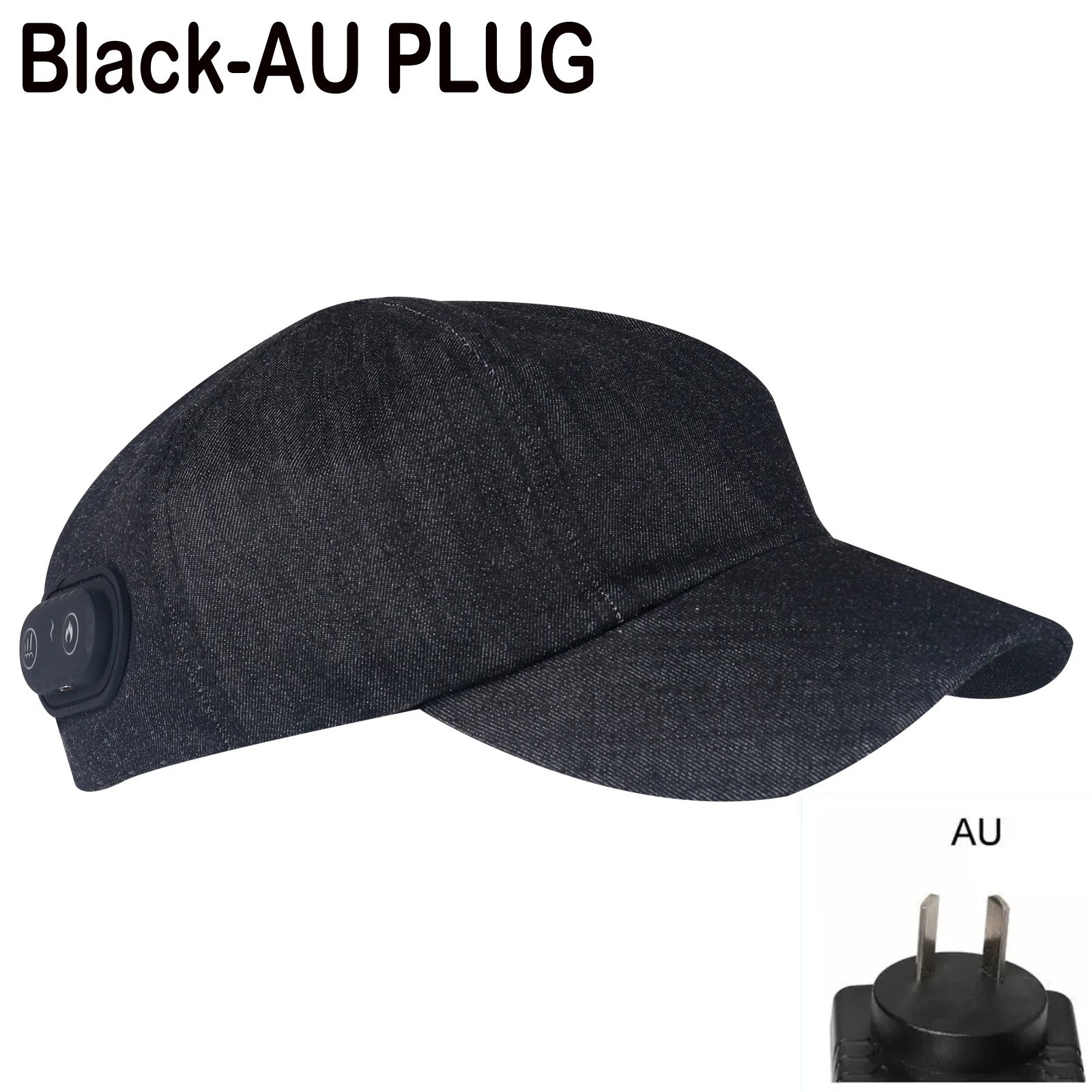 Black AU plug