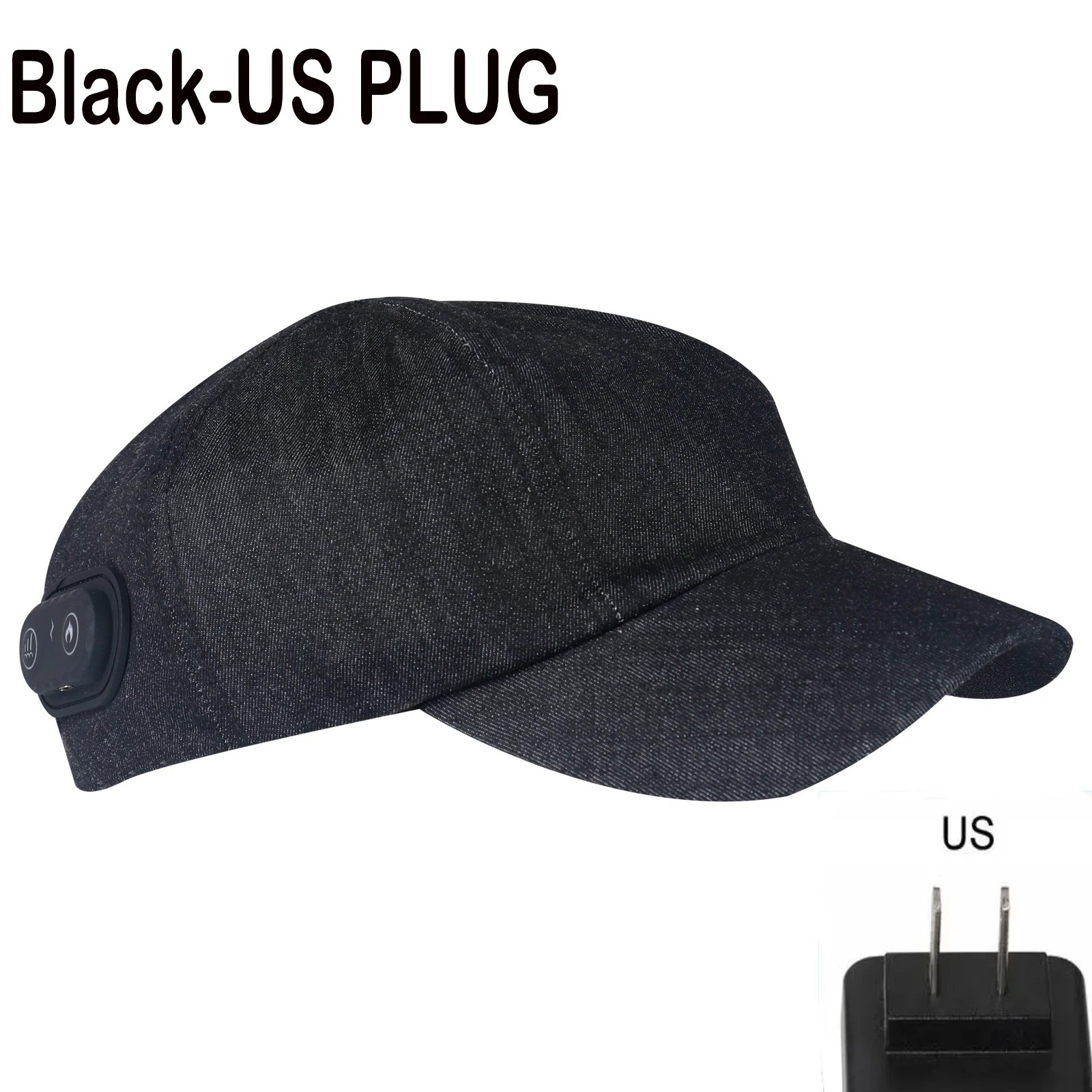 Black-US Plug
