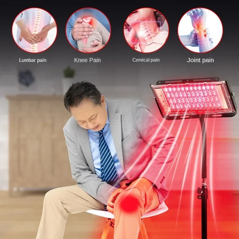 ZONGKUNG Luminária Luz Vermelha 660nm 850nm com Suporte - Imagem 2