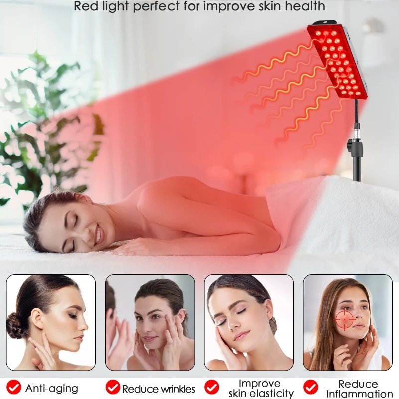 Astarexin Pain Relief Lamp com luz infravermelha e vermelha - Imagem 3