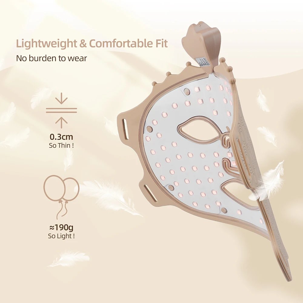 Máscara de LED Facial Foreverlily Silicone 7 Cores - Imagem 5
