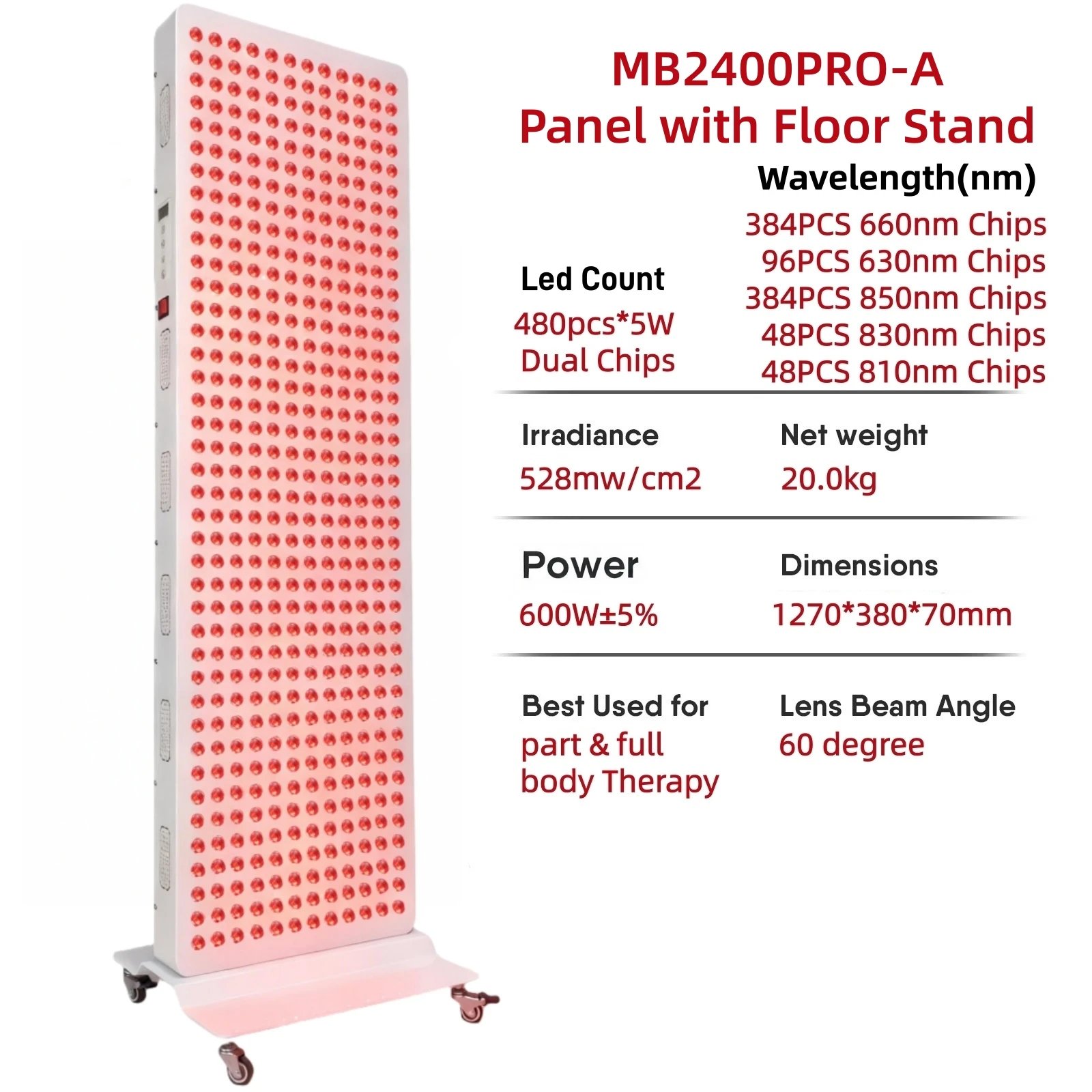 MB2400PRO With Stand