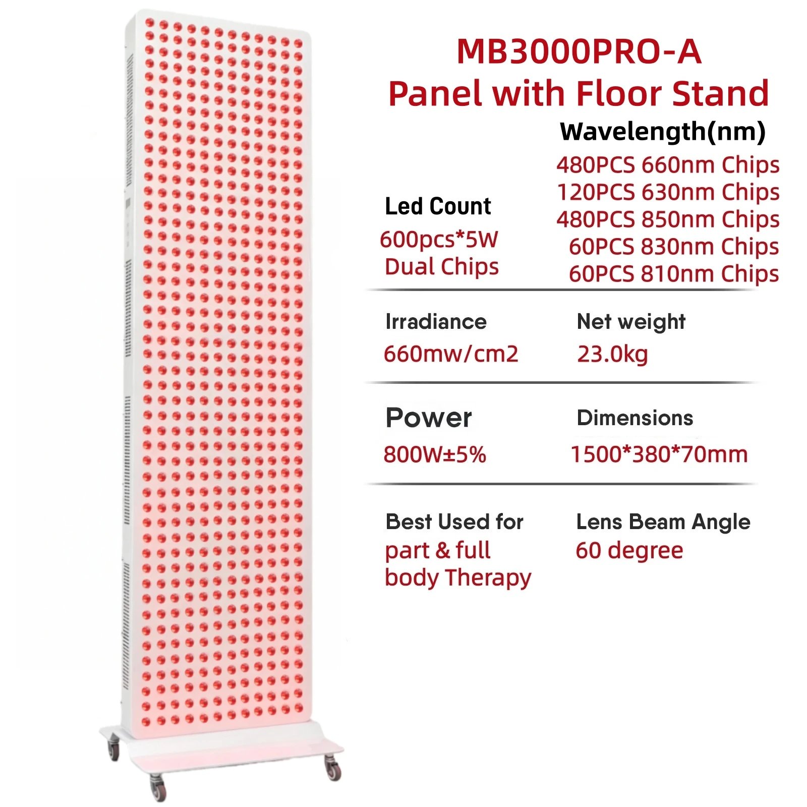 MB3000PRO With Stand