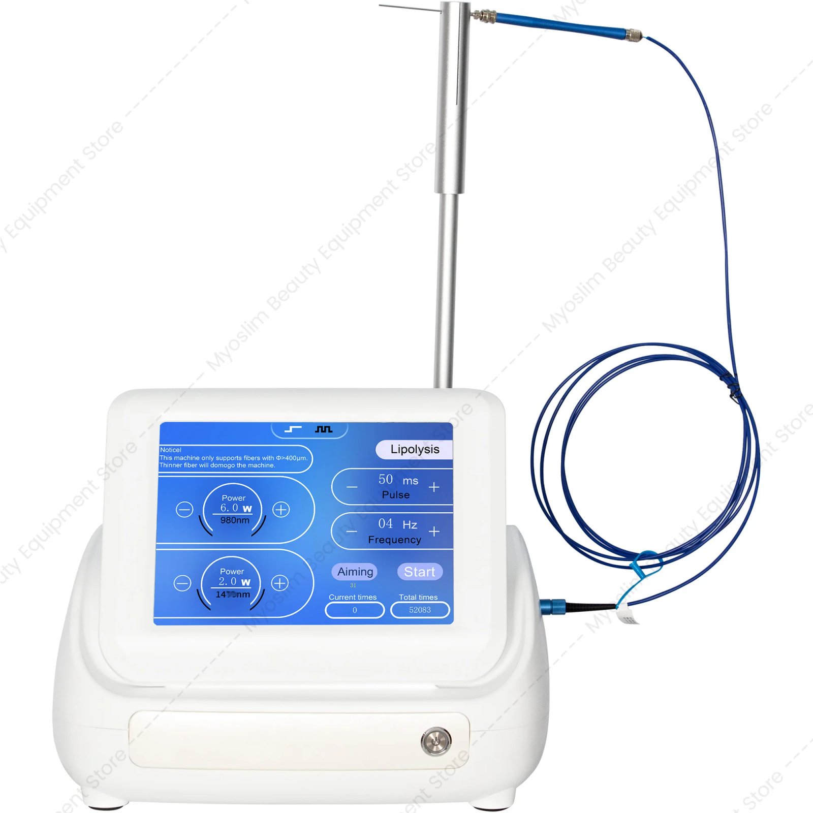 MYOSLIM Aparelho Laser de Diodo 980nm 1470nm para Endolift - Imagem 4