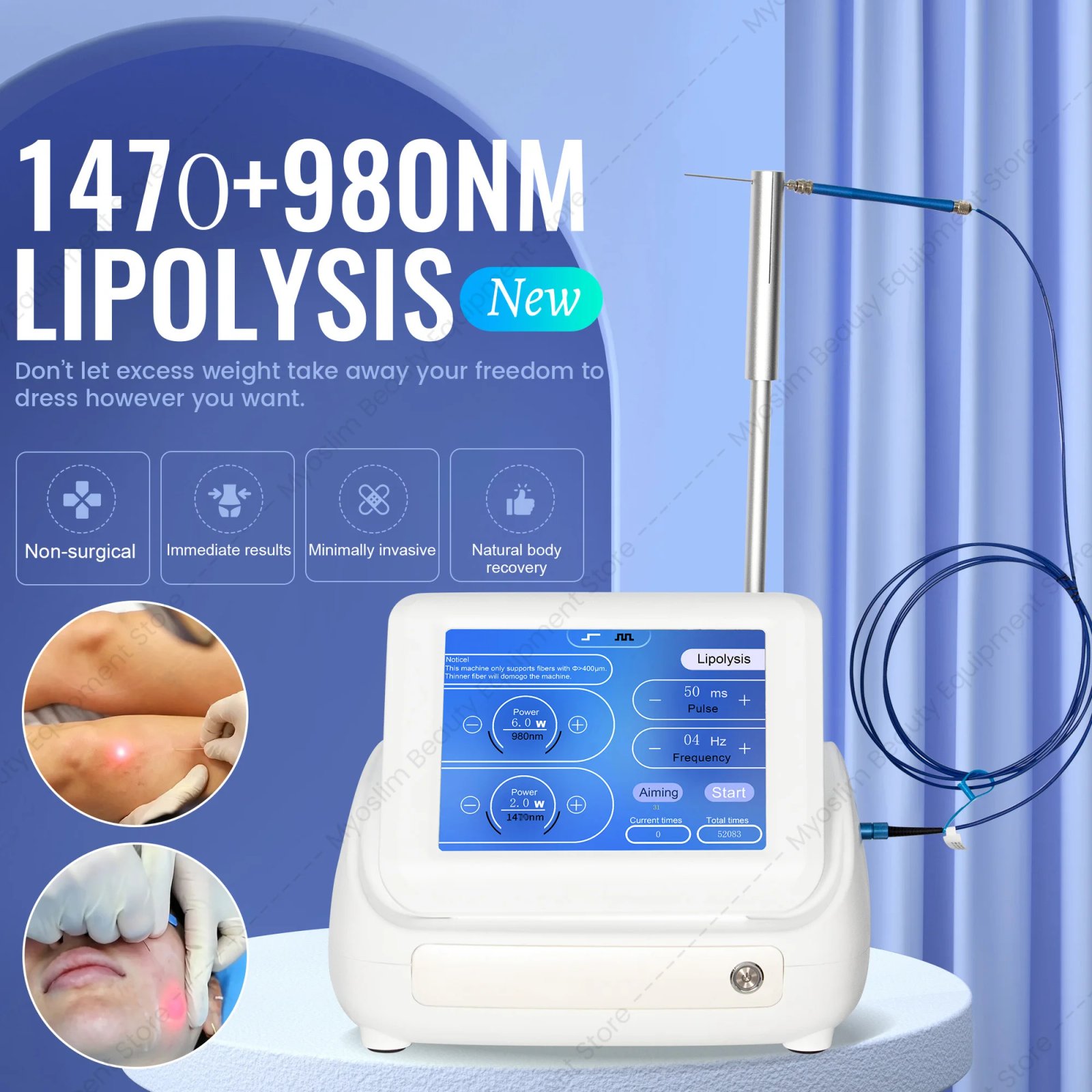 aparelho laser de diodo endolift
