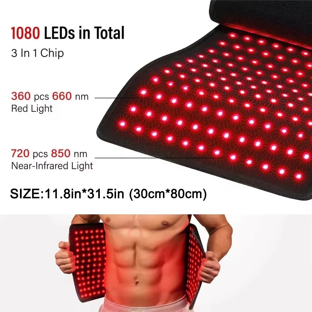 Astarexin Faixa de LED Infravermelho 850nm 60W para Corpo - Imagem 3