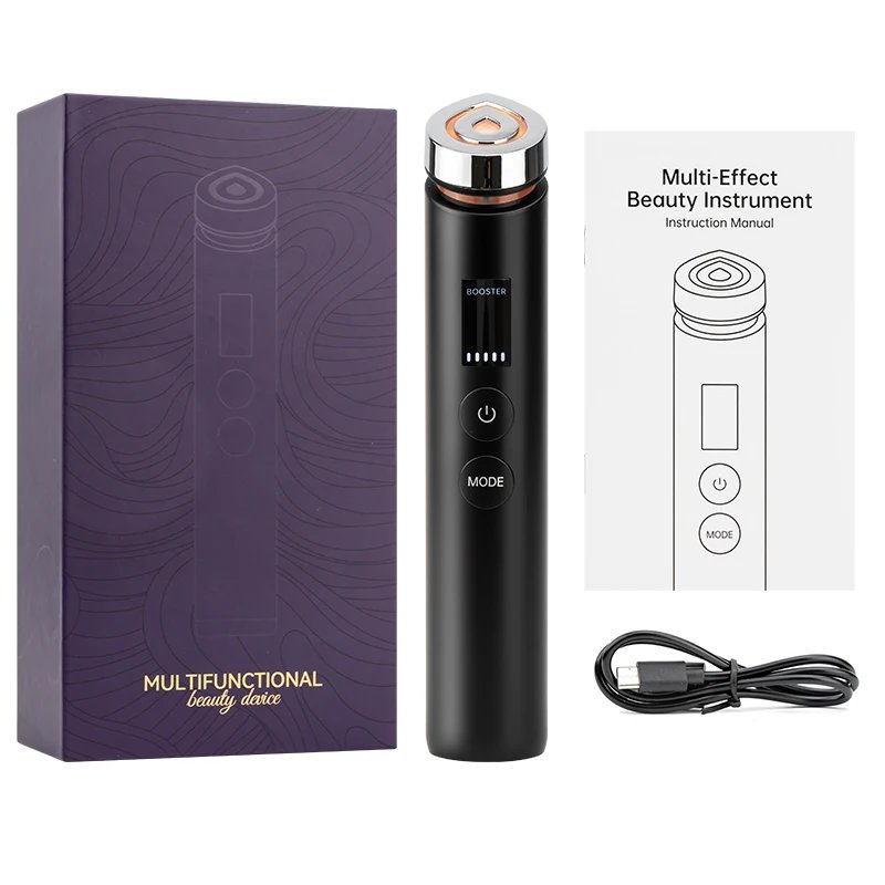 Massageador Facial Portátil Beauty Remains USB 110V Cores LED - Imagem 6