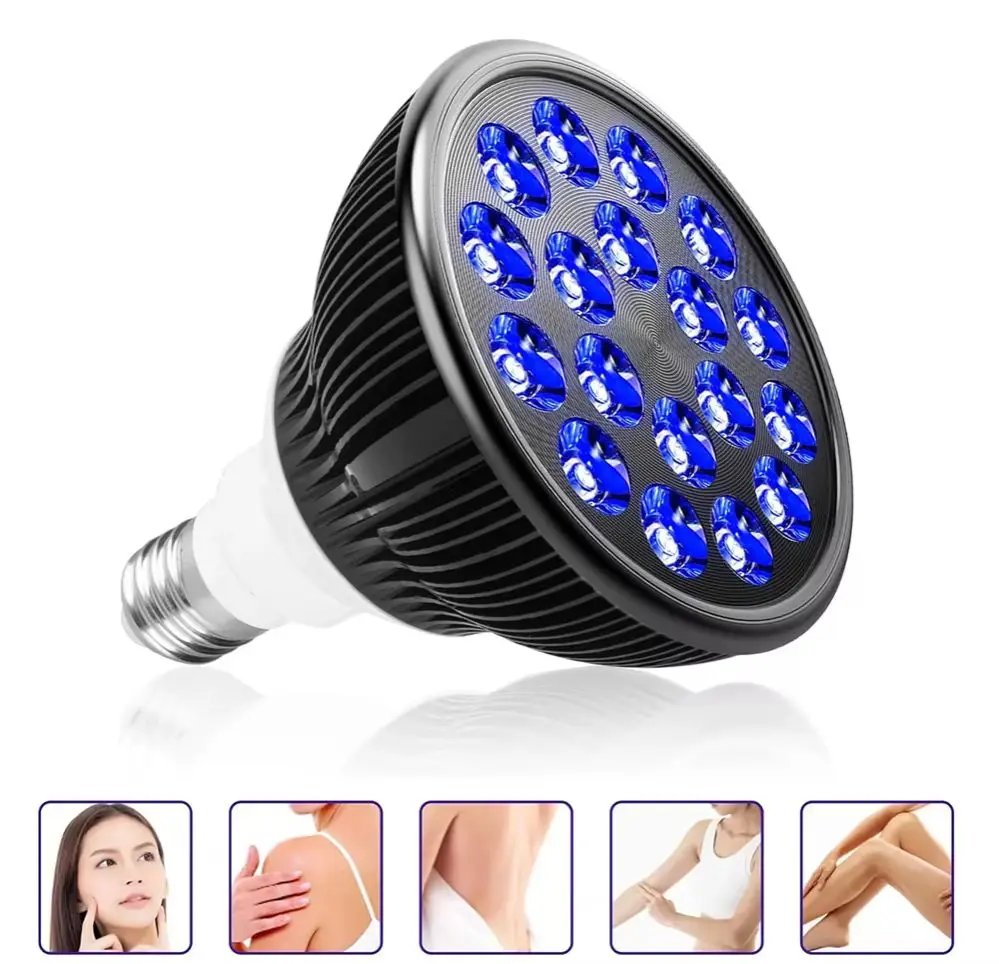 lâmpada led azul 460nm