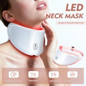 máscara led para pescoço