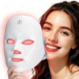 máscara facial led 7 cores