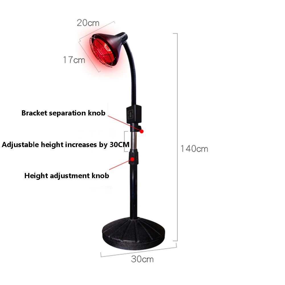 Lâmpada de LED Infravermelho MERHOLE 300W - Imagem 4