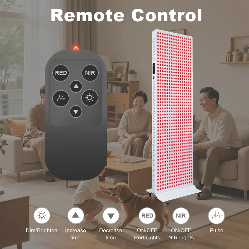KingBrite RLP800 V2 Cama de Luz Vermelha com 7 Comprimentos de Onda - Imagem 5