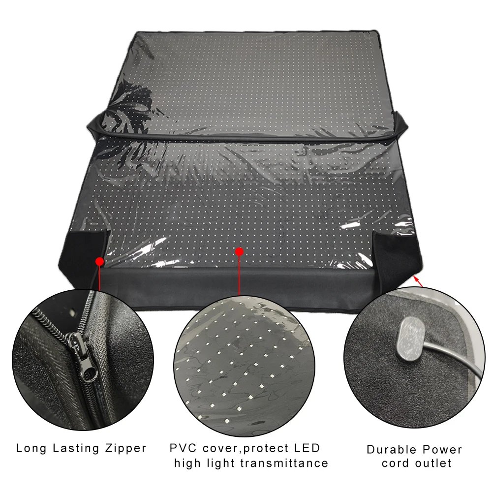 Shanglaite Cobertor Fototerapia LED Corpo Inteiro 2700 LEDs - Imagem 6