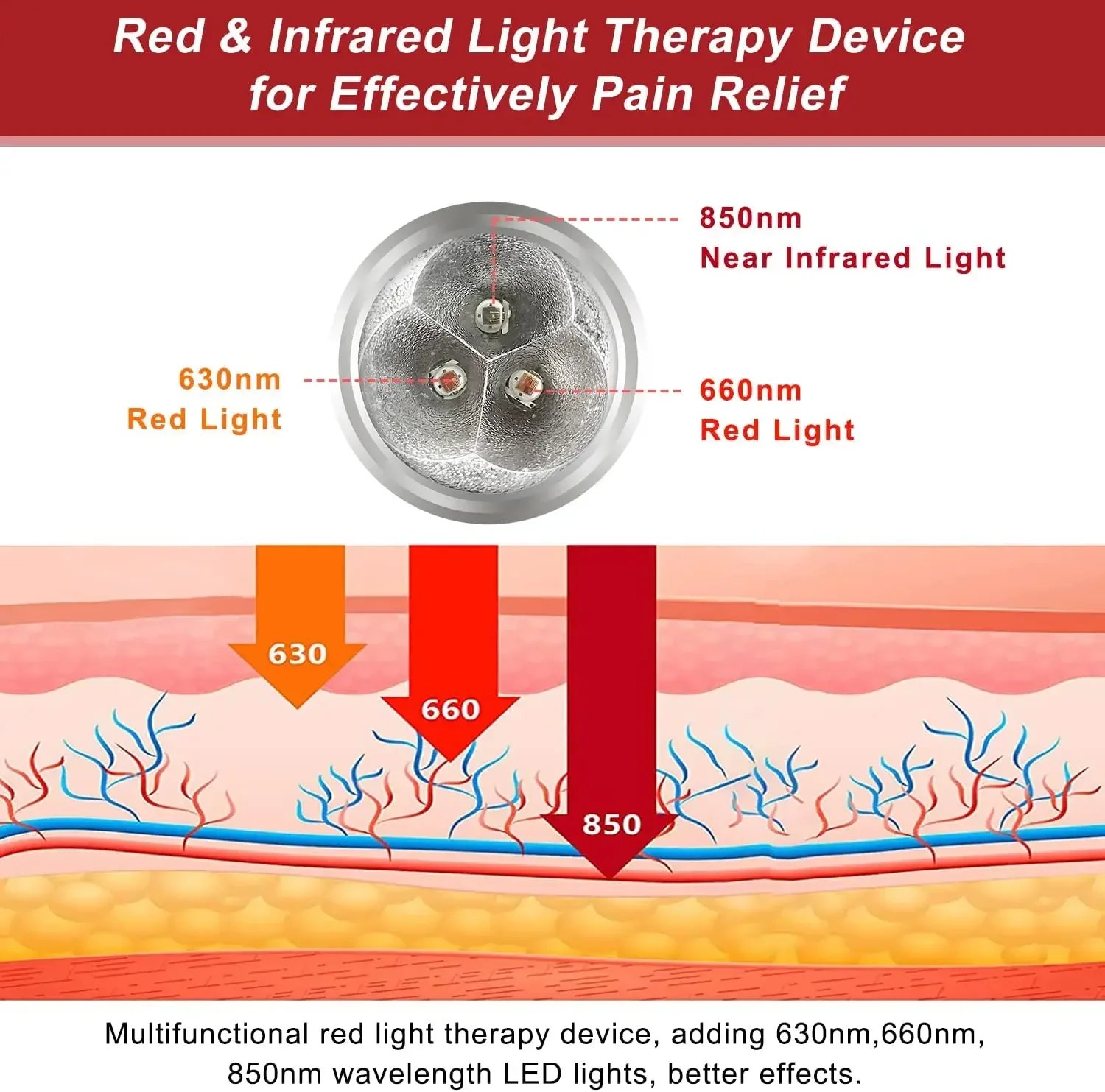 HOOGNEEW Lanterna LED Infravermelho S00220076 - Imagem 5