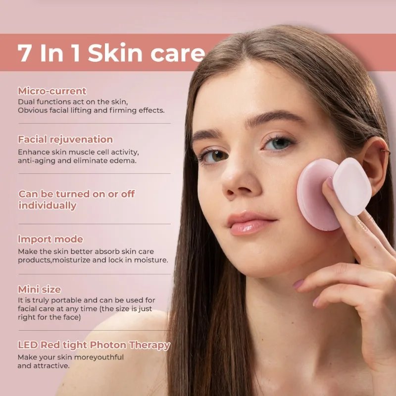 Beauty Introducer Aparelho Facial LED 7 Cores - Imagem 6