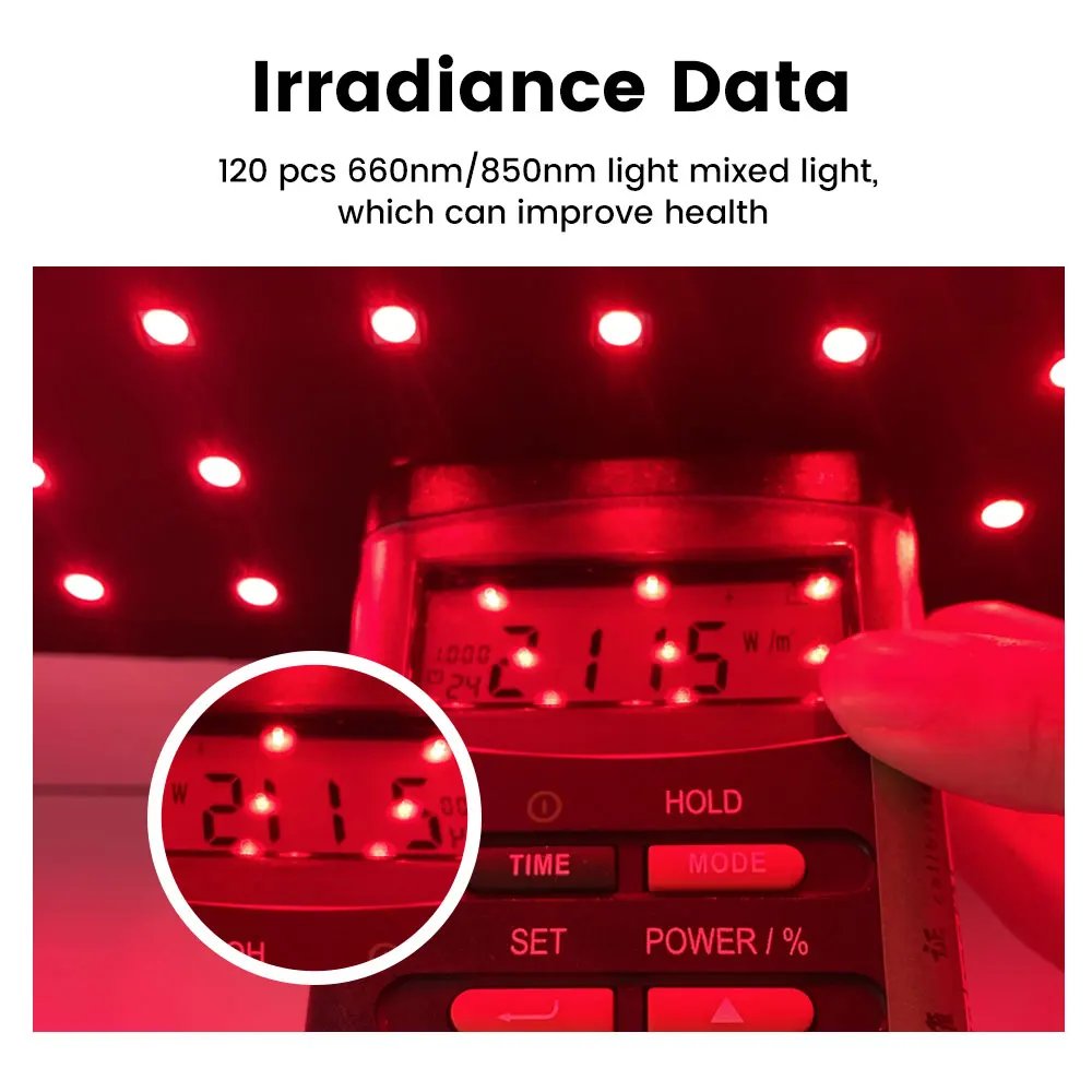 IDEATHERAPY TLB120-B Faixa de Luz Vermelha 660nm 850nm - Imagem 6