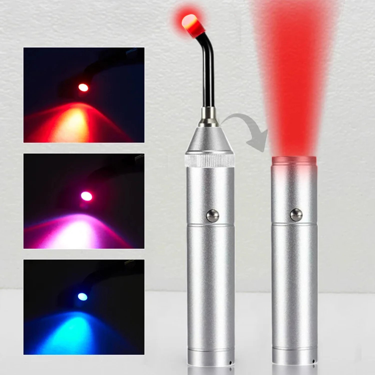 Caneta de Terapia de Luz LED Shanglaite T40-BT Azul - Imagem 5