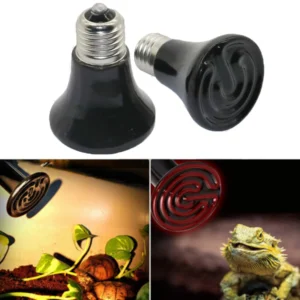 lâmpada aquecedora cerâmica infravermelha