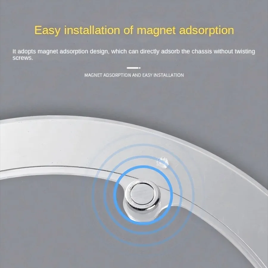 Painel LED Circular Bivolt 12W 18W 24W 36W Branco Frio - Imagem 5