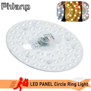 placa led circular 220v