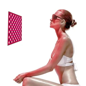 painel led facial dourado