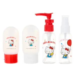kit viagem hello kitty 4 frascos