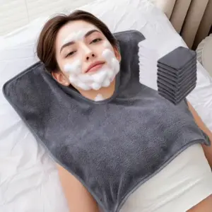 toalha facial em u para esteticista