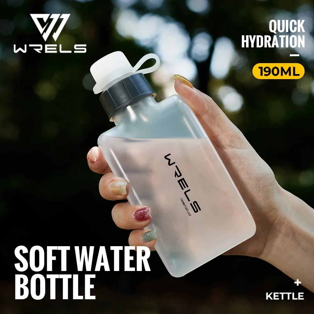 WRELS Garrafa de Água Portátil Esportiva PP 350ml - Imagem 5