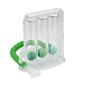 exercitador respiratório de 3 bolas
