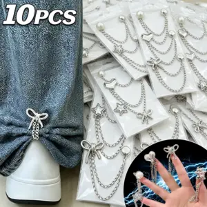 clipe magnético para roupa com corrente