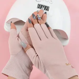 luva anti-UV para unhas