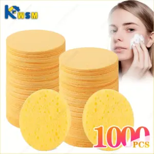 esponja facial comprimida