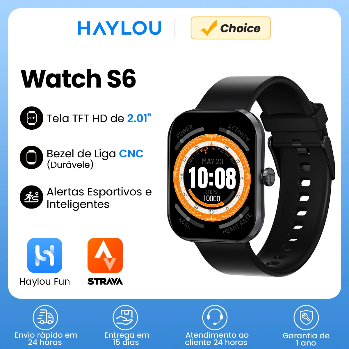 smartwatch Haylou Watch S6