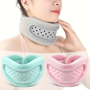 suporte de pescoço respirável silicone