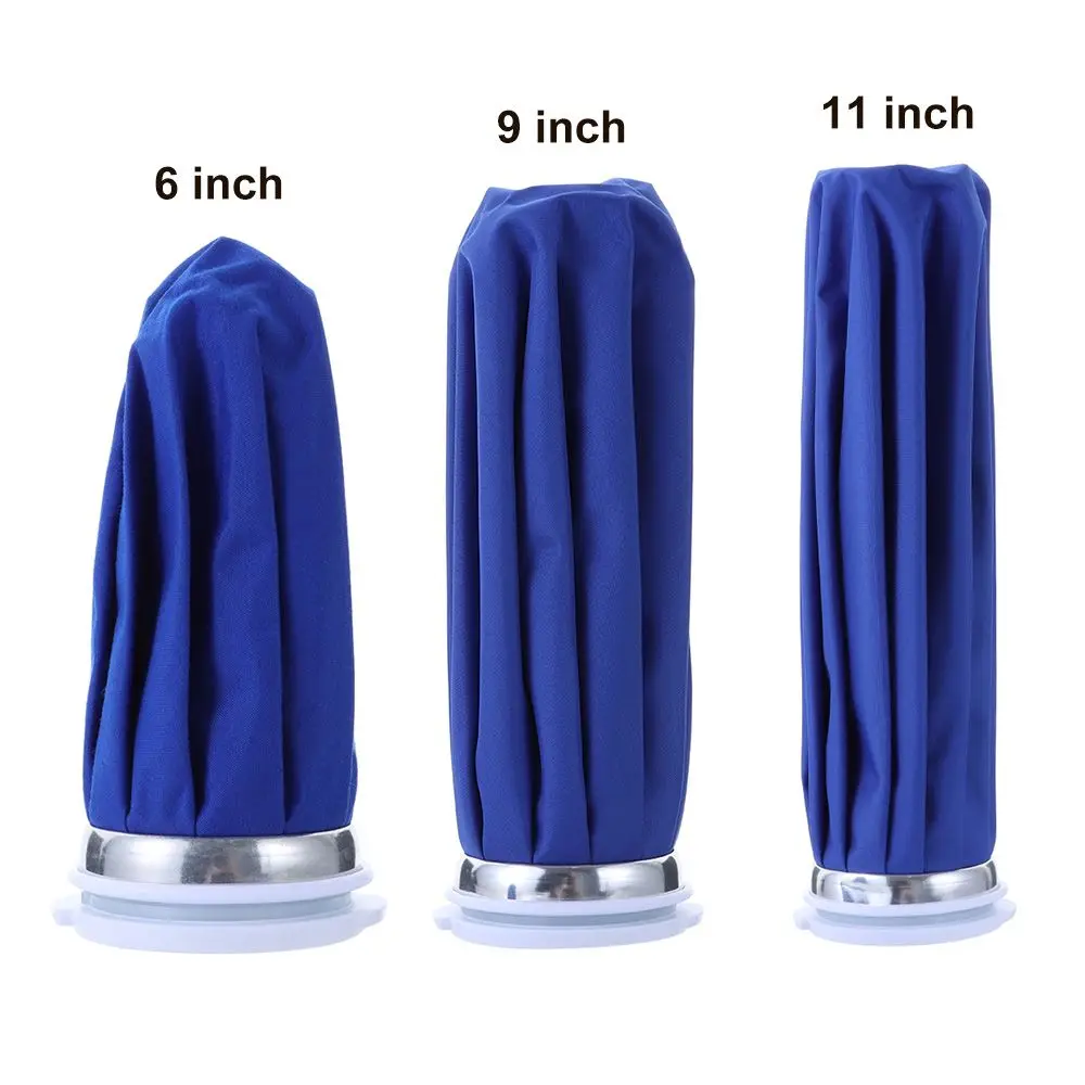 Saco de Gelo Reutilizável Azul Escuro 6 polegadas - Imagem 4